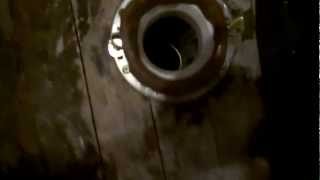 How to install a toilet. Basic plumbing.