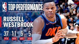 Russell Westbrook - Oklahoma City Thunder - Aaron Gordon - Orlando Magic