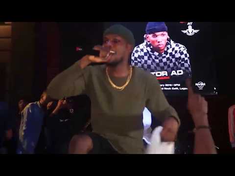 VICTOR AD Perofms LIVE at Industry Nite with PERUZZI