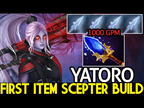 YATORO [Drow Ranger] Pro Carry First Item 14 Min Scepter 1000 GPM Dota 2