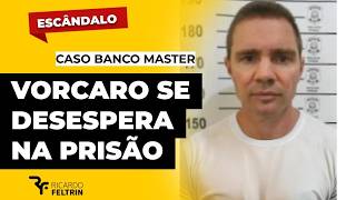 Isolated, Vorcaro falls into despair in prison #ricardofeltrin