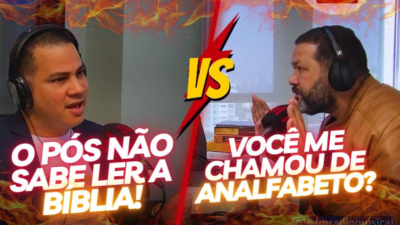 O PAU QUEBROU! PRÉ VS PÓS TRIBULACIONISTAS! #debate #sezarcavalcante #debatebiblico #teologia