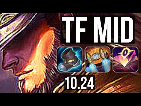 TWISTED FATE vs XERATH (MID) | 67% winrate, 7/2/13, Godlike | TR Master | v10.24
