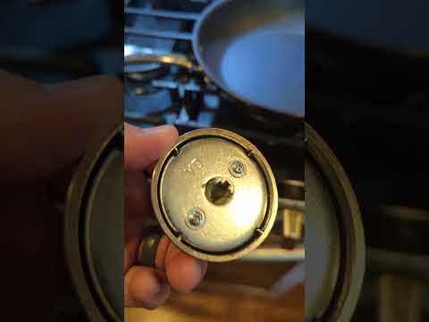 Samsung stove top oven broken dial knob