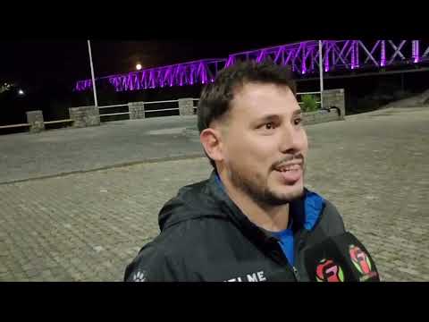 Ernesto Moreno DT de Candil que se prepara para Copa B