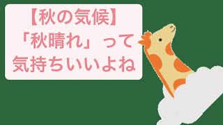 【秋の気候】「秋晴れ」って気持ちいいよね feat.初音ミク #Shorts