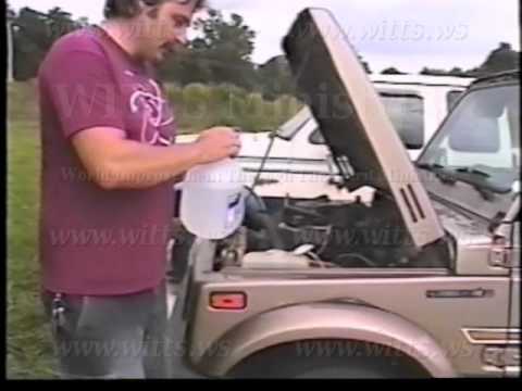 Water-Powered Car — Suzuki Samurai Runs on 100% Water