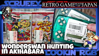 Wonderswan Hunting Akihabara Retro Game Hunts of Japan Live