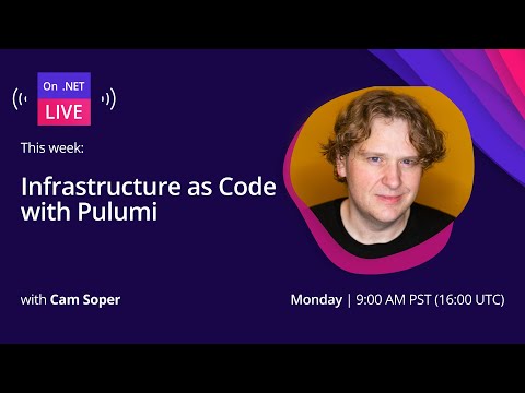 On .NET Live | Infrastructure as Code with Pulumi