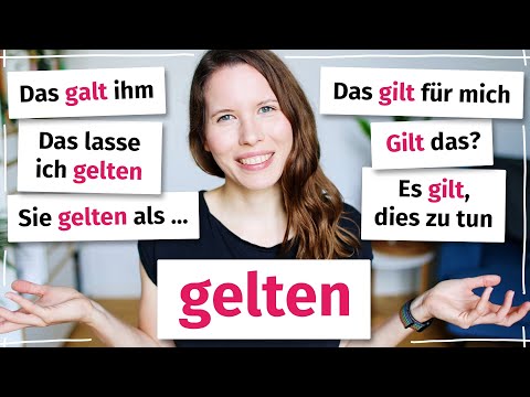 Kennst du diese Ausdrücke mit "gelten"? Deutsch für Fortgeschrittene (B2, C1)