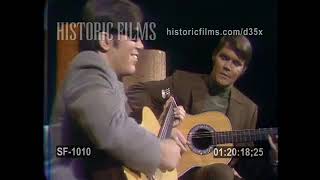 Glen Campbell &amp; Jose Feliciano -- Love is Blue - Live 1969
