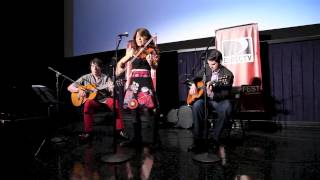 Lili Haydn performs the theme song to The House That Jack Built at the LA Film festival premiere