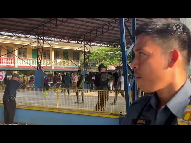 Shots fired inside BARMM polling center in Cotabato City
