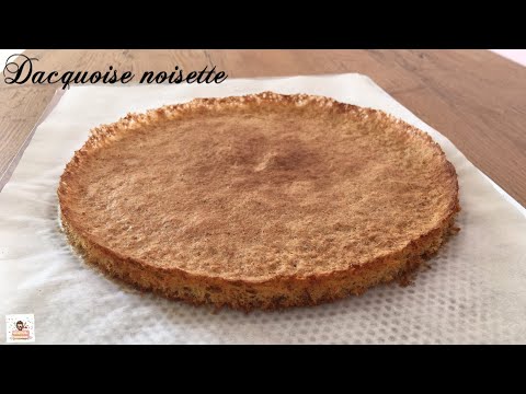 RECETTE DE LA DACQUOISE NOISETTE