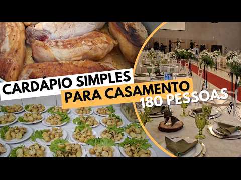 👉 “Wedding menu for 180 people — everything I served at this big event! 💍🍽️”