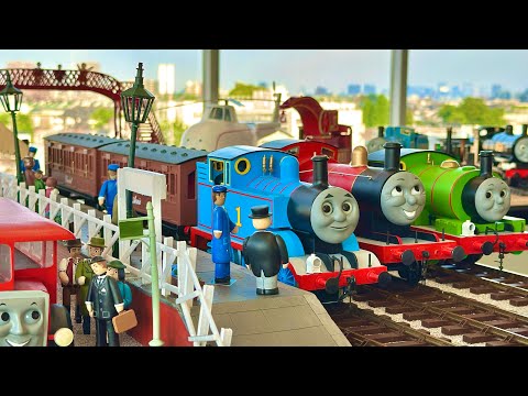 Thomas & Friends Model Train Wonderland! Huge Exhibit at Kato Hobby Center 🚂✨
