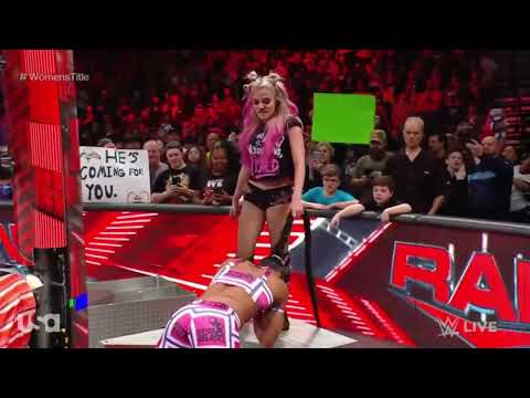 ALEXA ATTACKS BIANCA BELAIR 1/2/23 RAW 2022