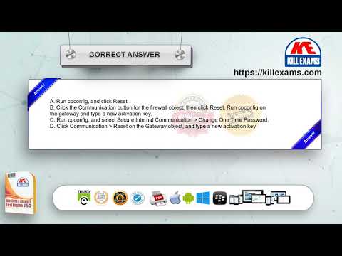 156-215-80 - Check Point Certified Security Administrator (CCSA) R80 (156-215.80) Practice Test