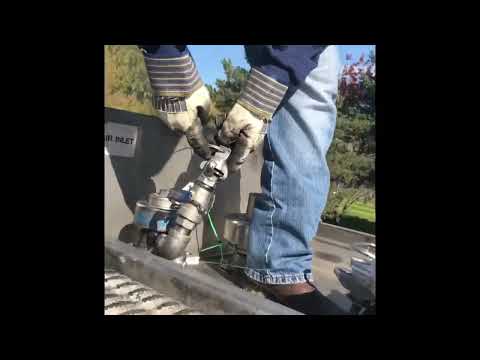 How to Operate a Liquid Tanker - Always open dome lid before unloading!!!