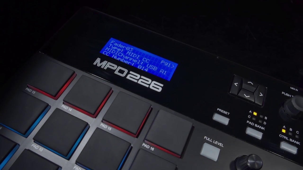 Akai Controller MPD218