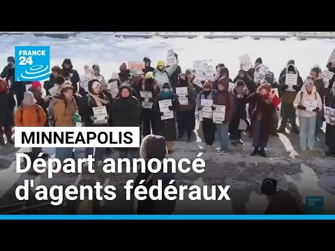 Minneapolis : départ annoncé d'agents fédéraux, Trump joue l'apaisement • FRANCE 24