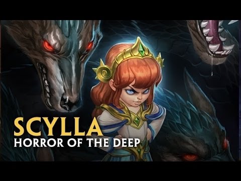 Smite Gameplay Arena - Scylla 1
