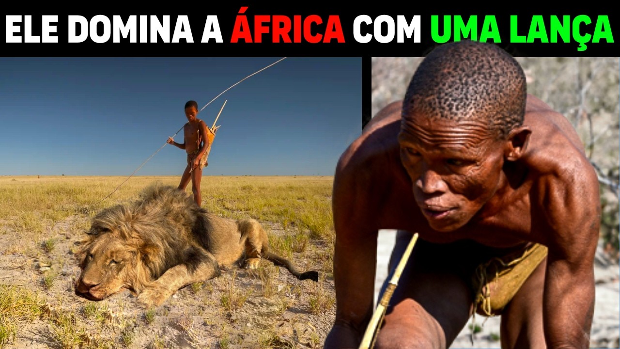 Like a LION HUNTING this man DOMINATES Africa | The EPIC Battle of the San Tribe
