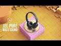 Lengvos ir patogios belaidės Ausinės JBL Tune 510BT Pure Bass sound su mikrofonu, Baltos