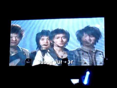 111126 高雄大韓流演唱會 @ SJ VCR " SJ 的淚水"