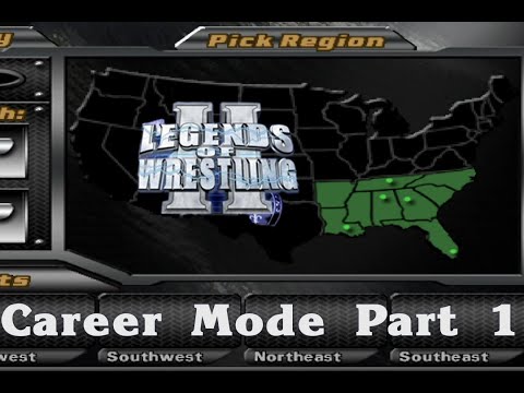 Legends of Wrestling 2 - Career Mode Playthrough Part 1