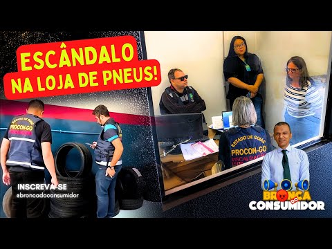 PROCON FLAGRA ABU$O EM LOJA DE PNEUS