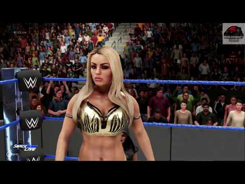 WWE 2K19 - Mandy Rose vs Brie Bella - Smackdown Live Universe Mode !!!!!!