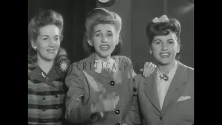 The Andrews Sisters - Boogie Woogie Bugle Boy (V-Disc 1945)
