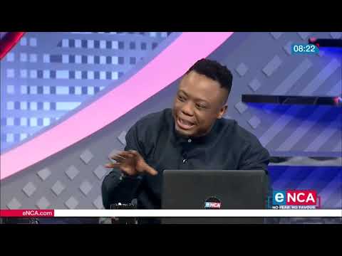DJ Tira guest anchors on eNCA's South African Morning show