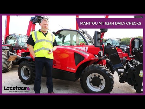 Manitou MT625H Daily Checks | Locators Ltd Forklift & Storage Systems