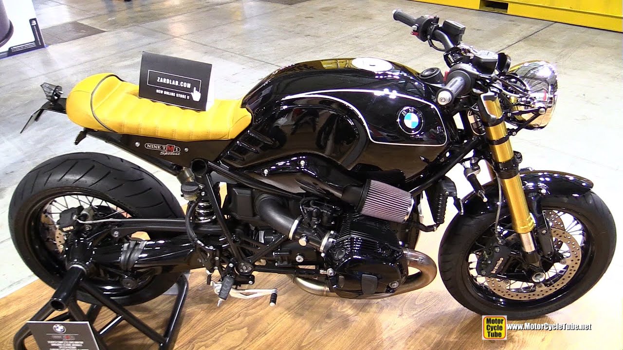 2015 BMW R NineT Mr Martini with Zard 2x2 Exhaust Kit - Walkaround - 2014 EICMA Milan