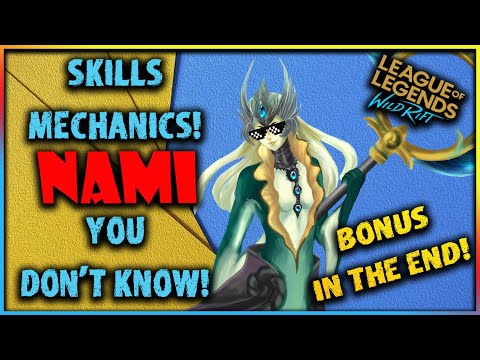 Nami Mechanics! Only 1% of players know about them! League of Legends Wild Rift