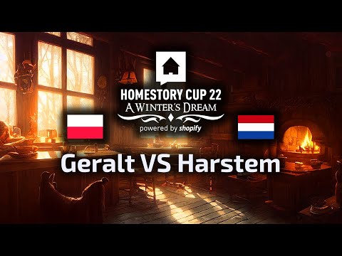 HIT! Geralt VS Harstem - PvP - HomeStory Cup XXII Day 1 Group Stage - polski komentarz