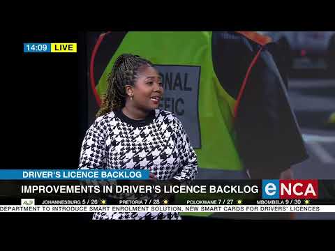Drivers Licence Backlog Improvement in in driver's licence backlog