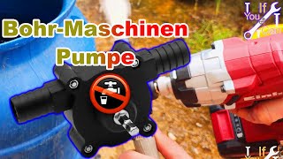 Bohrmaschinen Pumpe von Amazon #DIY #DoItYourSelf #Simple