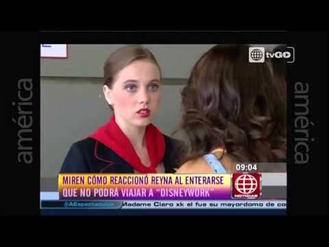 Reyna Pachas sin "Disneywork" - Al fondo hay Sitio Noticias - 27-03 -2015