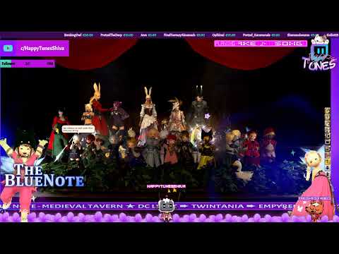 #ffxiv   ★ Blue Note-Medieval Tavernl ★ DC Light ➨ Twintania ➨ Empyreum ➨ W20 P42 | !location