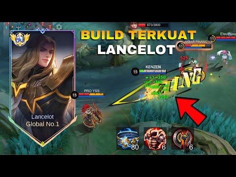 MENGERIKAN!! LAGI NYOBAIN LANCELOT TANK MALAH KETEMU JUNGLER TERKUAT DI META SEKARANG! Mlbb