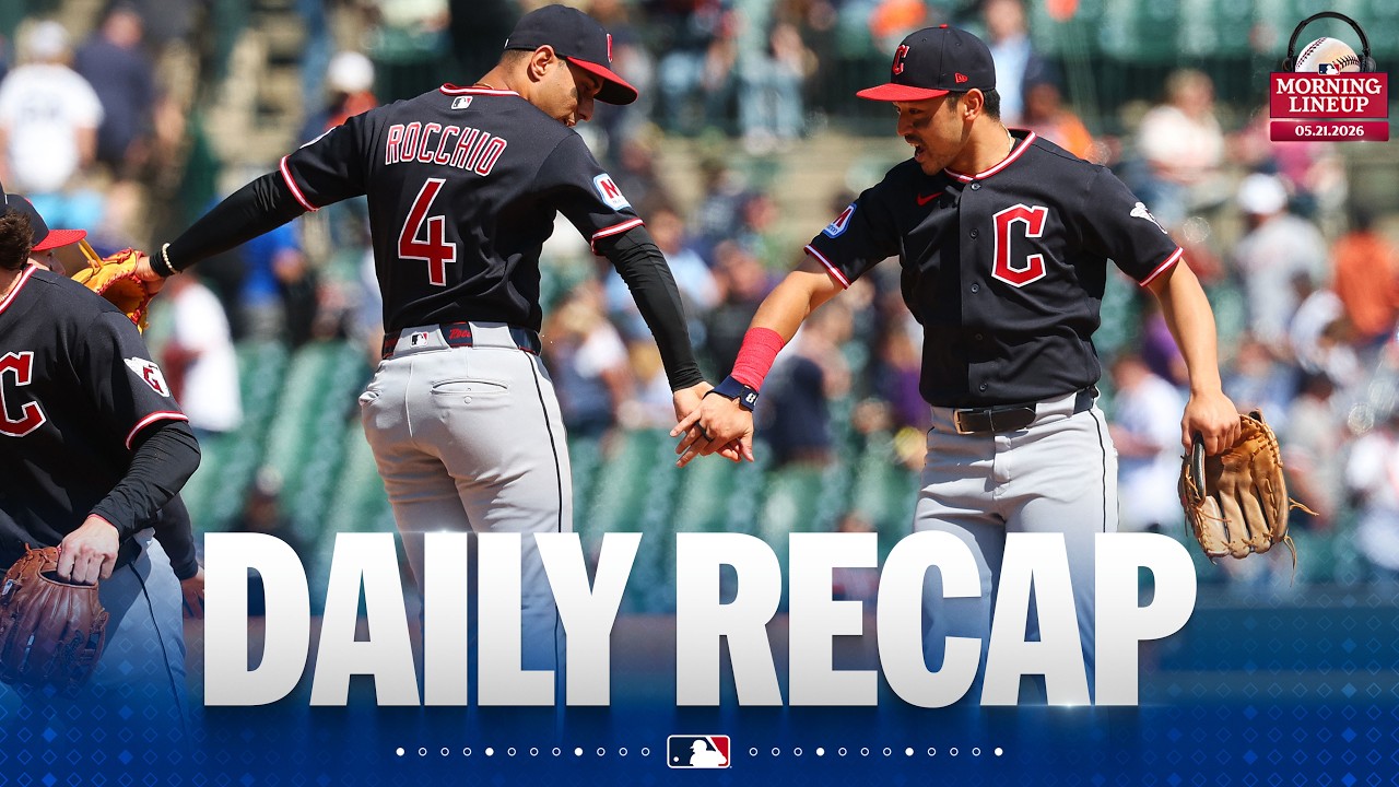 First-place Guardians look like the real deal | Morning Lineup (MLB Daily Recap)