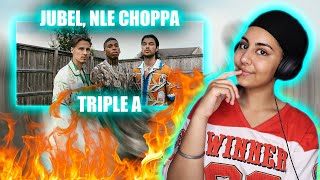 NEW ARTIST!? Jubël - Triple A (ft. NLE Choppa) [Official Music Video] [REACTION]