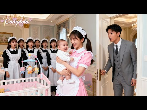 Ninguém acalmava a filha do CEO q chorava,mas a pobre garota a abraçou—ela parou en 1s! Amor nasceu!