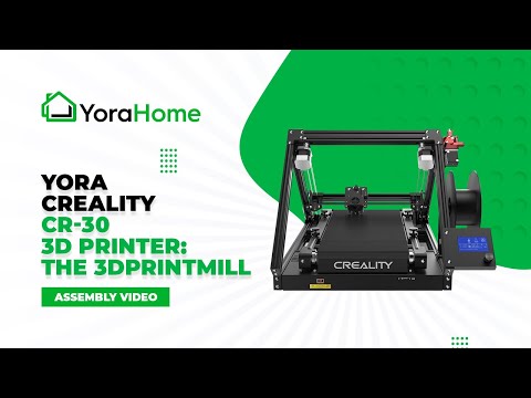 , title : 'YoraHome Creality CR-30 3D Printer: The 3DPrintMill - Assembly Video'
