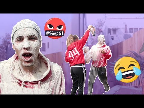 I FINALLY PRANKED HIM BACK!!! (He was pissed...)