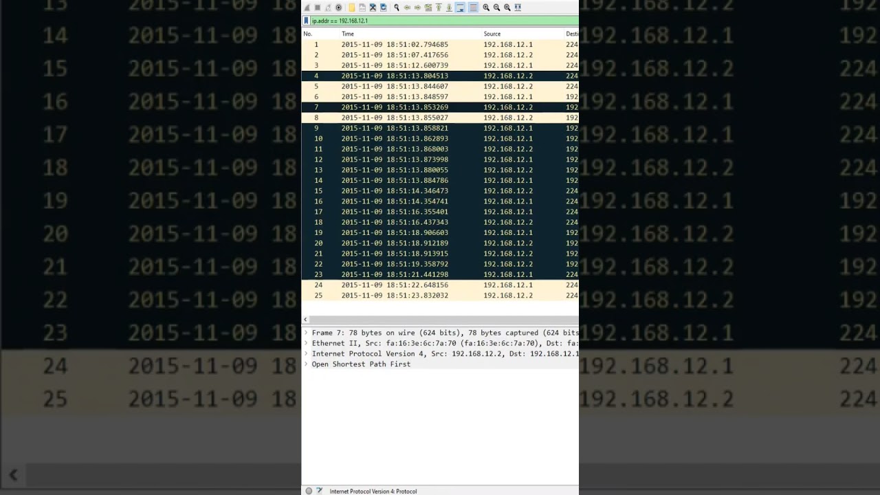 Filtering in Wireshark based on IP Addresses 🦈 #wireshark