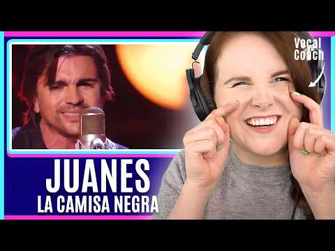 Vocal Coach reacts to Colombian Music! Juanes - La Camisa Negra